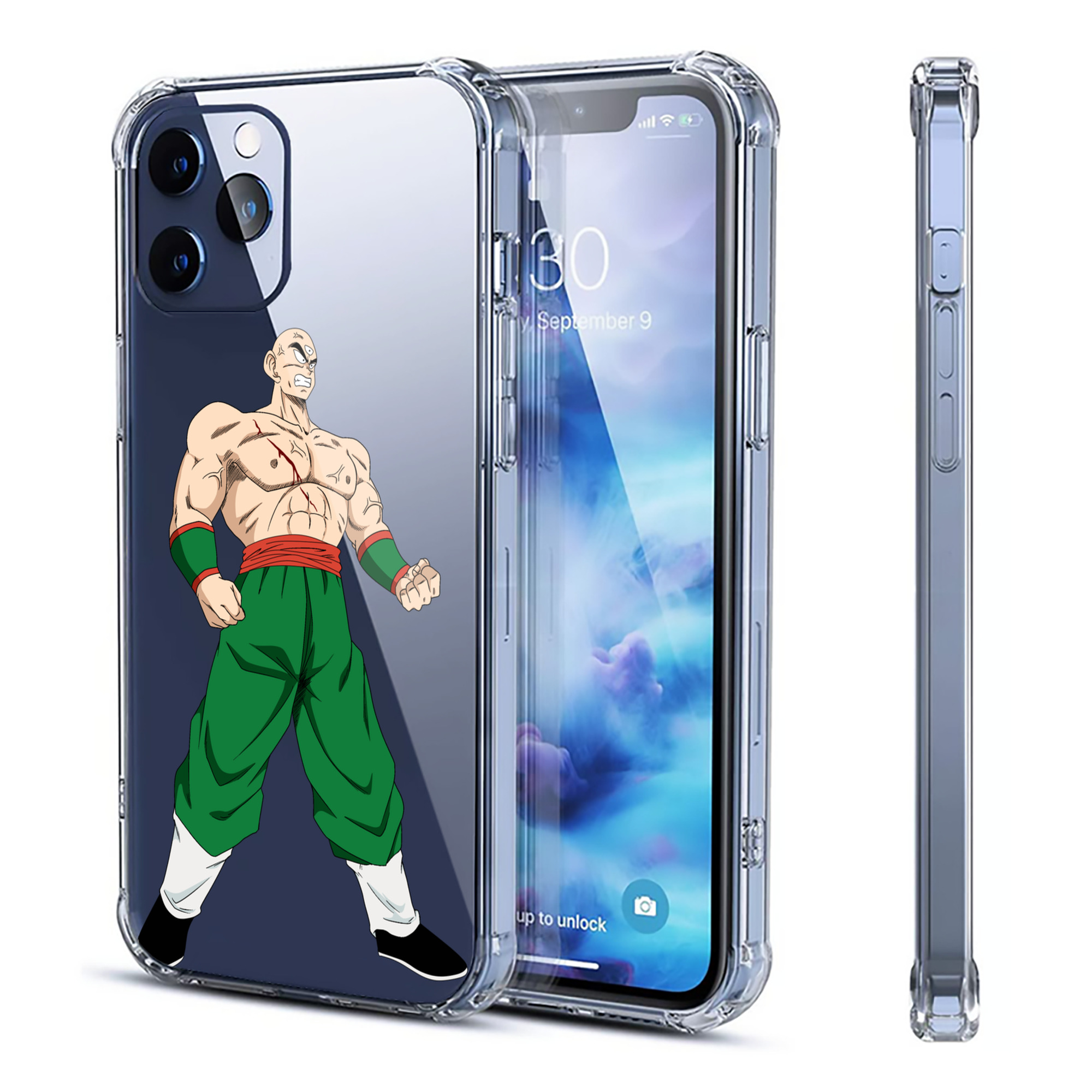 （画像用） ドラゴンボール DRAGON BALL 【iPhone 12シリーズ対応】透明スマホケース（クリアソフトケース）
